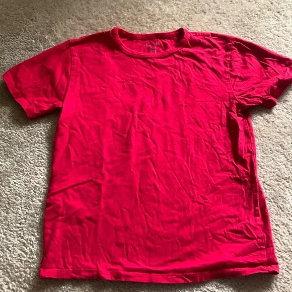 Red Short Sleeve Tee Large (10/12) The Children’s Place - Picture 2 of 3